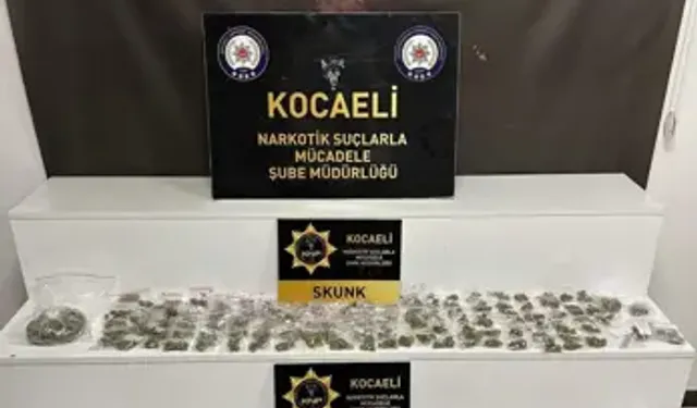Kocaeli'de Uyuşturucu Operasyonu; 5 Tutuklama