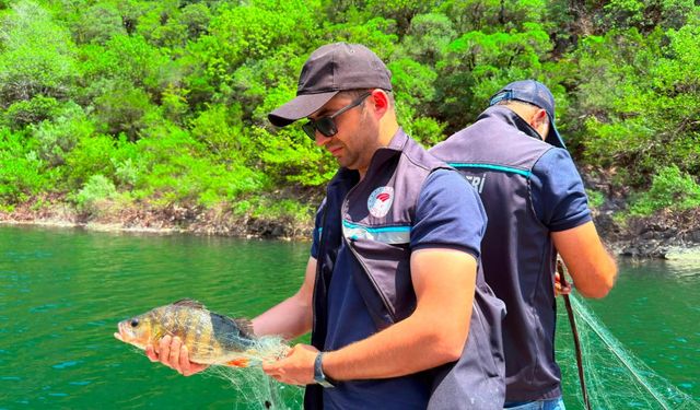 Hasan Uğurlu Baraj Gölü'nde Denetimler Sürüyor