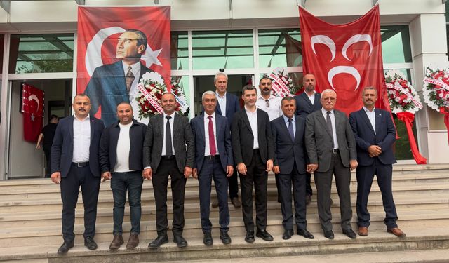 MHP Erbaa İlçe Başkanlığına Cemal Kale Seçildi