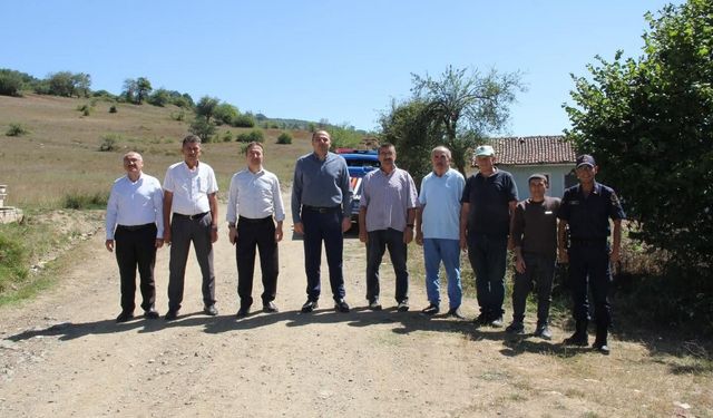 Kaymakam Dr. Remzi Demir’den Canbolat Köyü ve Kesenibaba Türbesi’ne Ziyaret