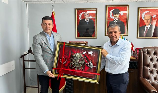 Ak Parti Erbaa İlçe Başkanlığı’ndan Cemal Kale’ye Ziyaret!