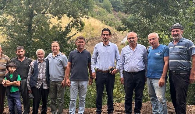 Erbaa Beykaya Köyü’nde Sel Sonrası Çalışmalar Sürüyor