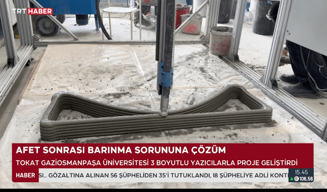 Afetzedeler İçin 3D Yazıcılar Devrede: Togü’den Enkaz Atıklarıyla Hızlı Barınak Projesi