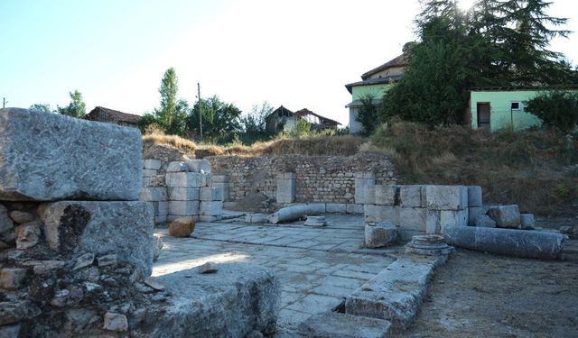 Tokat'ta Sebastapolis Antik Kenti'nde Kazılar Sürüyor