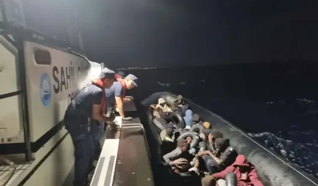 Aydın Açıklarında 22 Düzensiz Göçmen Yakalandı