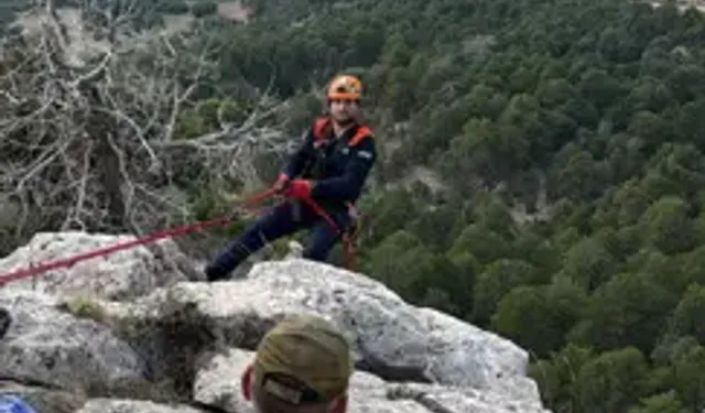 Dağda Mahsur Kalan Oğlaklar Kurtarıldı