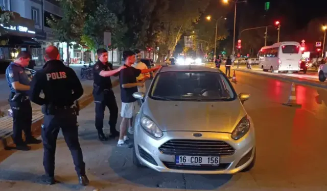 İnegöl’de 500 Polisle Asayiş Uygulaması
