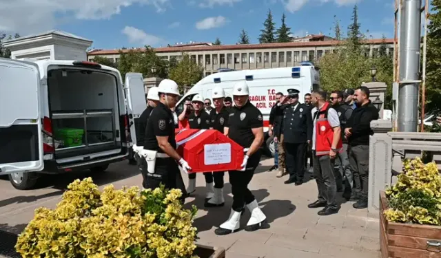 Kazada Şehit Olan Polis Memurunun Cenazesi Giresun'a Gönderildi