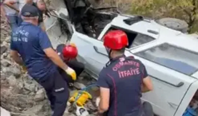 Uçuruma Yuvarlanan Otomobilin Sürücüsü Öldü