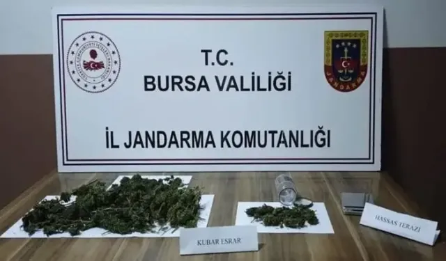 Bursa'da 1 Kilo Uyuşturucu Ele Geçirildi