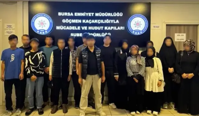 Bursa’da Göçmen Kaçakçılığı Operasyonu: 2 Organizatör Yakalandı