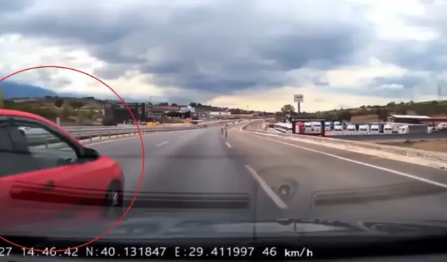 Otomobilin Önünü Kesen Sürücüyle Yanındaki Kişiye Toplam 360 Bin TL Ceza