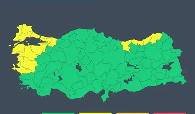 İçişleri Bakanlığı'ndan 'Sağanak' Uyarısı