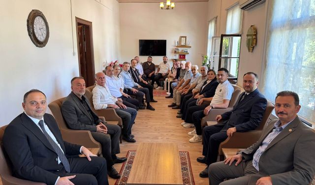 Tokat Milletvekili Aldemir’den Erbaa Kaymakamı Remzi Demir’e Ziyaret