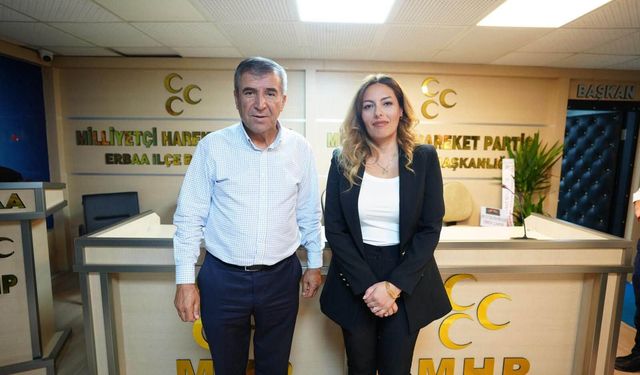 Milliyetçi Hareket Partisi Erbaa İlçe Teşkilatında KAÇEP Görevine Şeyma Usal Getirildi