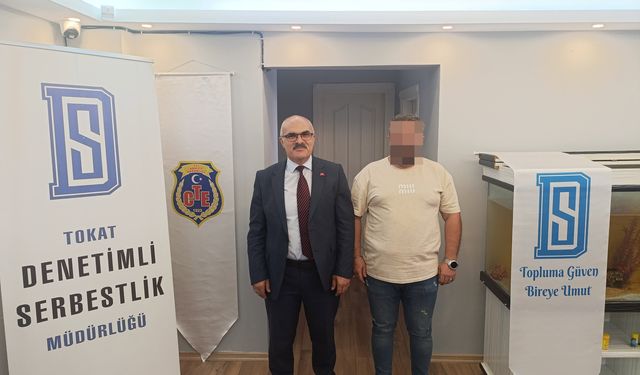 Tokat’ta Denetimli Serbestlikle Yeni Bir Başlangıç: Eski Hükümlü Kendi İşinin Patronu Oldu