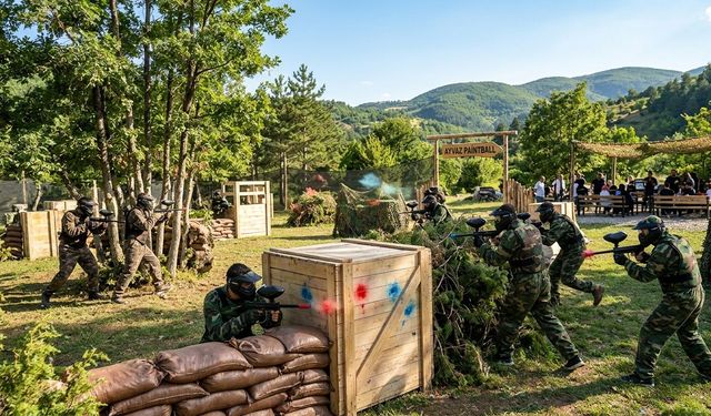 Niksar’da Macera Severlere Yeni Sosyal Alan: Ayvaz Paintball Açıldı