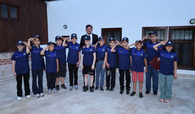 Tokat’ta Minik Zabıtalar Görev Başında