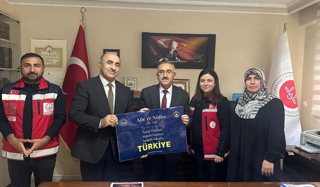 Erbaa Sosyal Hizmet Merkezi Müdürü Sadettin Temel’den İlçe Müftüsü Ertürk’e Ziyaret
