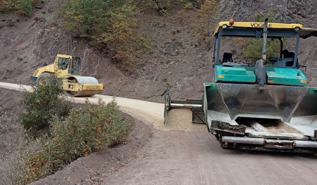Tokat İl Özel İdaresi Reşadiye’de Yol ve Altyapı Çalışmalarını Sürdürüyor