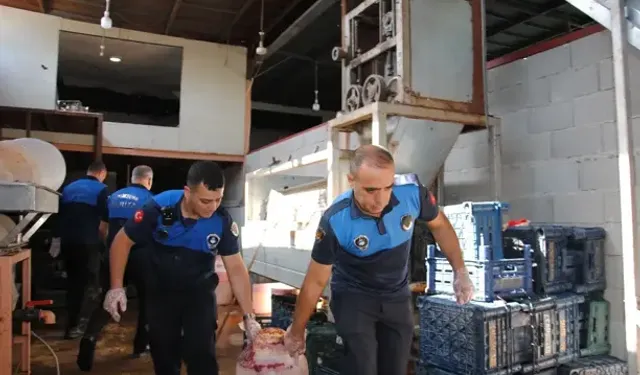 İmalathanede Çürümüş Domates Ve Küflü Salça Ele Geçirildi