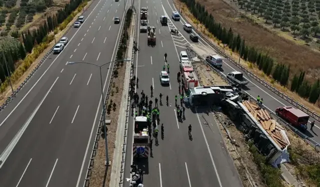 Manisa'daki Otobüs Kazasında Ölü Sayısı 12’ye Çıktı