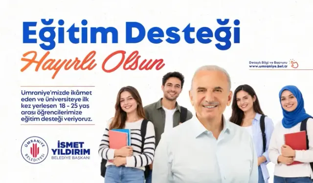 Ümraniye Belediyesi’nden Üniversite Öğrencilerine 20 Bin TL Eğitim Desteği