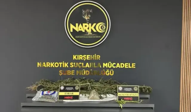 Kırşehir'de Uyuşturucu Operasyonu