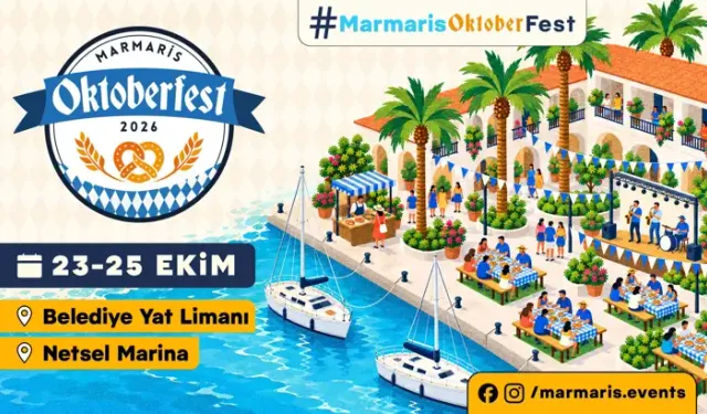 Marmaris Oktoberfest'26, 23-25 Ekim'de Düzenlenecek