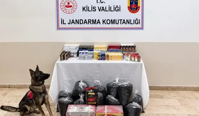 Kilis’te Kaçak Sigara Ve Çay Ele Geçirildi