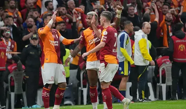 Dev Derbide Kazanan Galatasaray