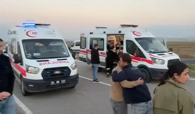 Düğün Davetiyesi Götürdükleri Araç Takla Attı; 3'ü Çocuk 6 Yaralı