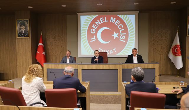 Tokat İl Genel Meclisi Ekim Ayı Oturumları Başladı: İlk Toplantı Gerçekleştirildi