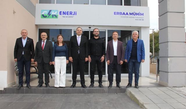 Kaymakam Dr. Remzi Demir’den Erbaa’da Enerji Ve Altyapı Kurumlarına Ziyaret
