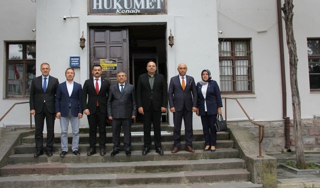 Tapu Ve Kadastro 20. Bölge Müdürlüğü’nden Kaymakam Dr. Demir’e Ziyaret