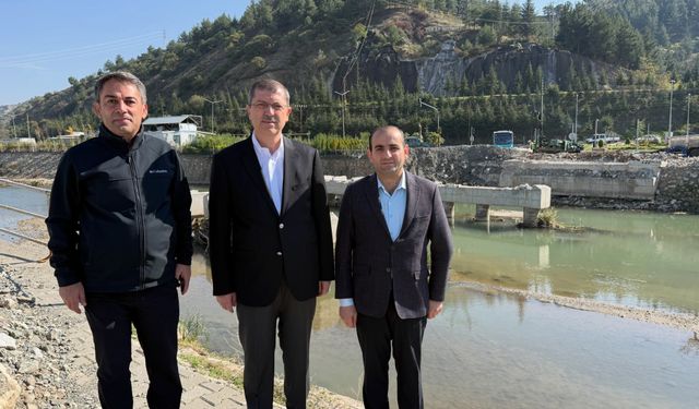 Milletvekili Mustafa Arslan Çedaş Köprüsü İnşaatını İnceledi: "Şubat’ta Açıyoruz!"