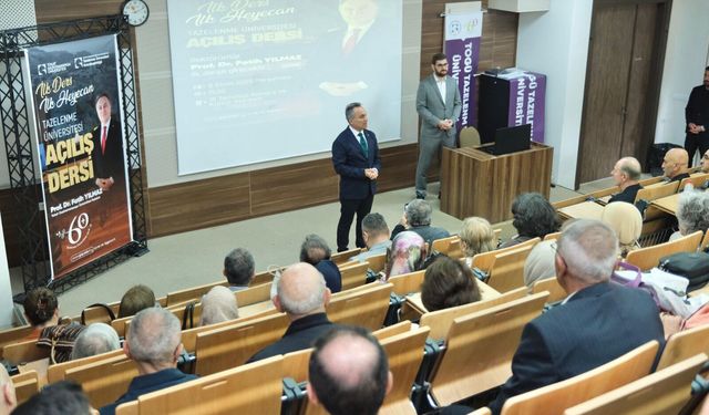 TOGÜ Tazelenme Üniversitesi’nde Yeni Dönem “İlk Ders” İle Başladı