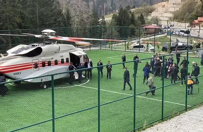 Cumhurbaşkanı Erdoğan, Ayder Yaylası’nda