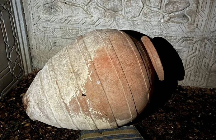 Tokat'ta, Üzerinde Davud Yıldızı ve Yedi Kollu Şamdan Bulunan Kemer Ele Geçirildi