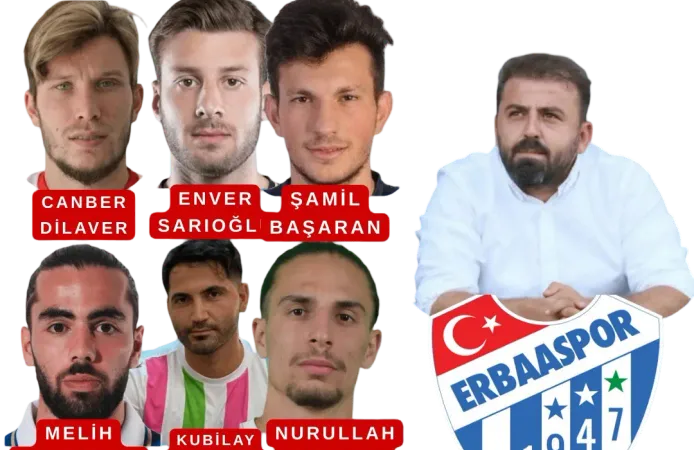 Erbaaspor’dan Gövde Gösterisi: İkinci Yarı Öncesi 6 Yeni İmza!