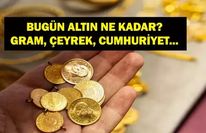 ERBAA’DA ALTIN PİYASASI HAREKETLİ: Fiyatlar Çakıldı, Düşüş Sürüyor!