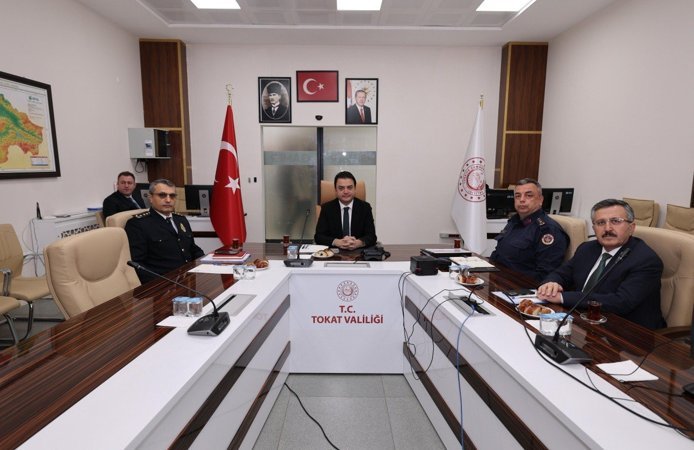 Tokat’ta Okul Güvenliği Gündemi: Kritik Toplantı Gerçekleştirildi