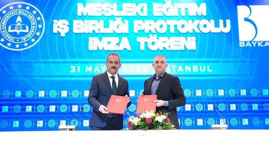Milli Eğitim Bakanlığı Ve Baykar'dan Mesleki Eğitimde İş Birliği