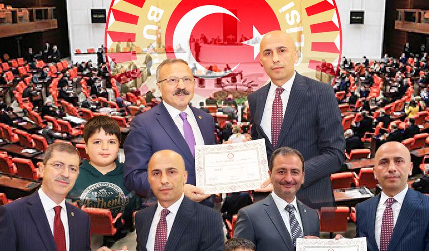 Ak Parti Tokat Milletvekilleri Mazbatalarını Aldılar