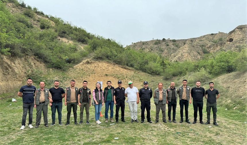 Erbaa Orman İşletme Müdürlüğü’nden Silah Kullanım Eğitimleri Verildi
