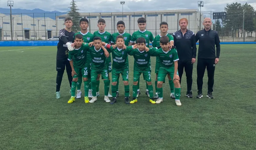 Erbaaspor U14 Takımı Türkiye Şampiyonası İçin Sahaya Çıkıyor