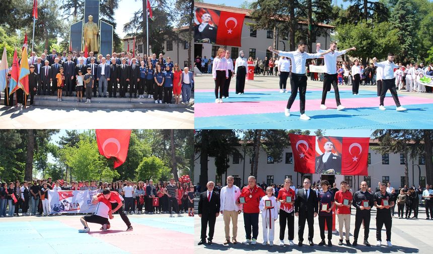Erbaa’da 19 Mayıs Coşkusu: Cumhuriyet Meydanı Bayram Yerine Döndü