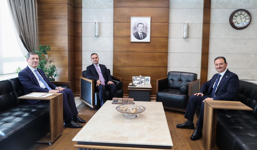 Tokat Milletvekilleri Aldemir ve Arslan’dan Bakan Kacır’a Ziyaret