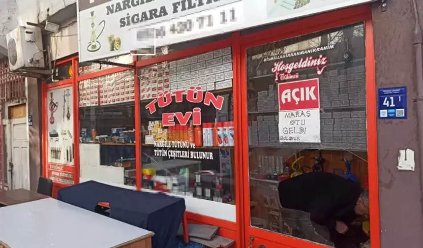 Kayseri`de Tütüncü Dükkanına Hırsızlık