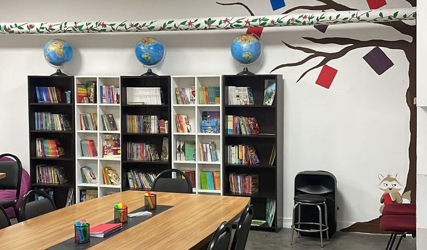 TOGÜ Öğrencilerinden Anlamlı Proje: Ortaokula 600 Kitaplık Kütüphane